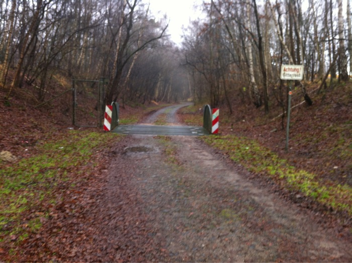 Wanderweg Wildeshausen - Dötlingen - geht direkt an der Raststätte vorbei