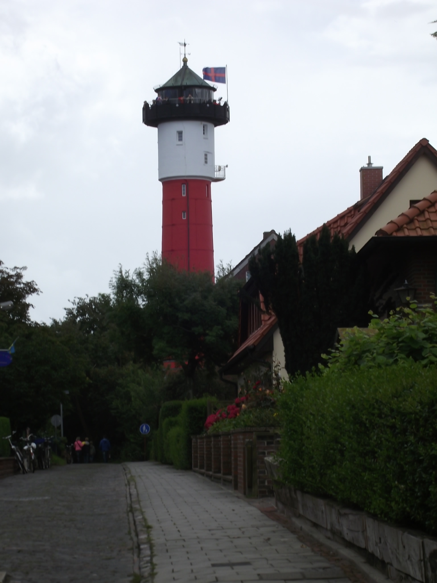 Der alte Leuchtturm von Wangerooge - heute Museum und Standesamt