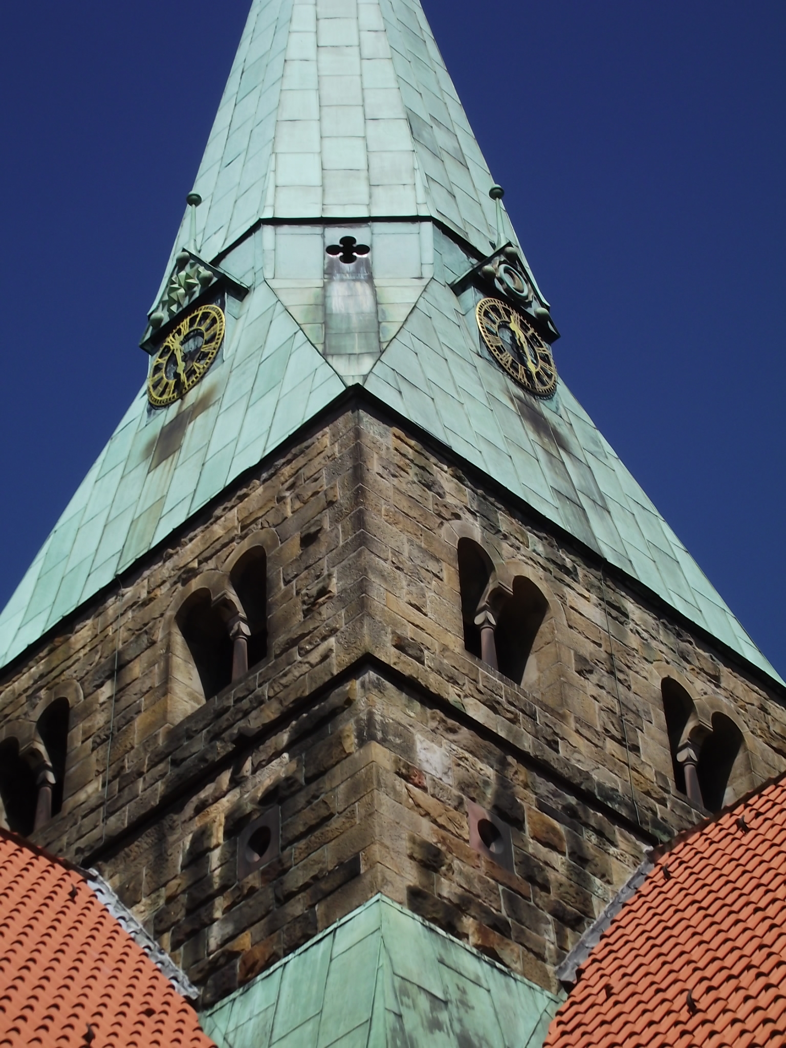 Turmuhren der Kirche