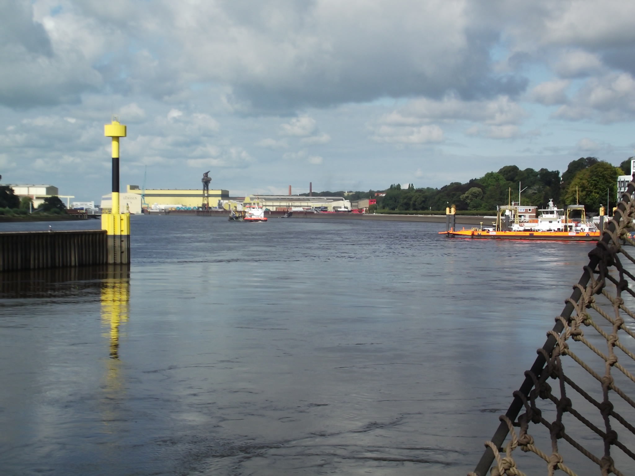 Schulschiff Deutschland - Blick auf Vegesack