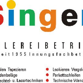 Singer GmbH - Logo &amp; Leistungen