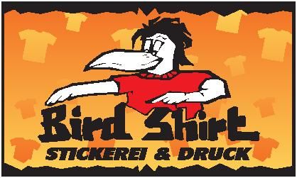 Bird Shirt Stickerei & Druck