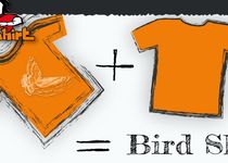Bild zu Bird Shirt Stickerei & Druck