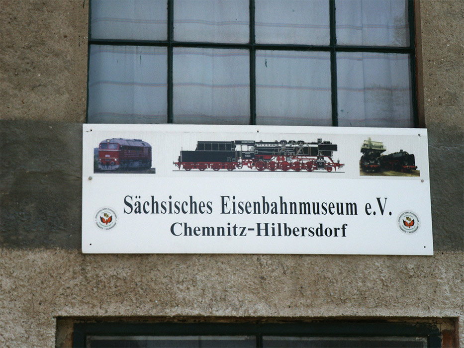 Bild 1 Sächsiches Eisenbahnmuseum e.V. in Chemnitz