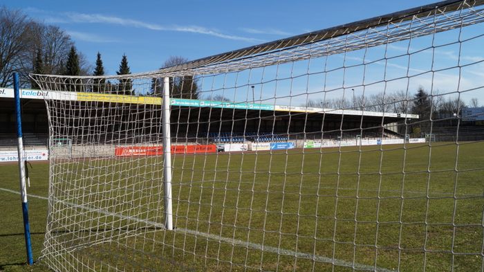 Das Röntgen-Stadion in der Wupperstraße in Remscheid-Lennep