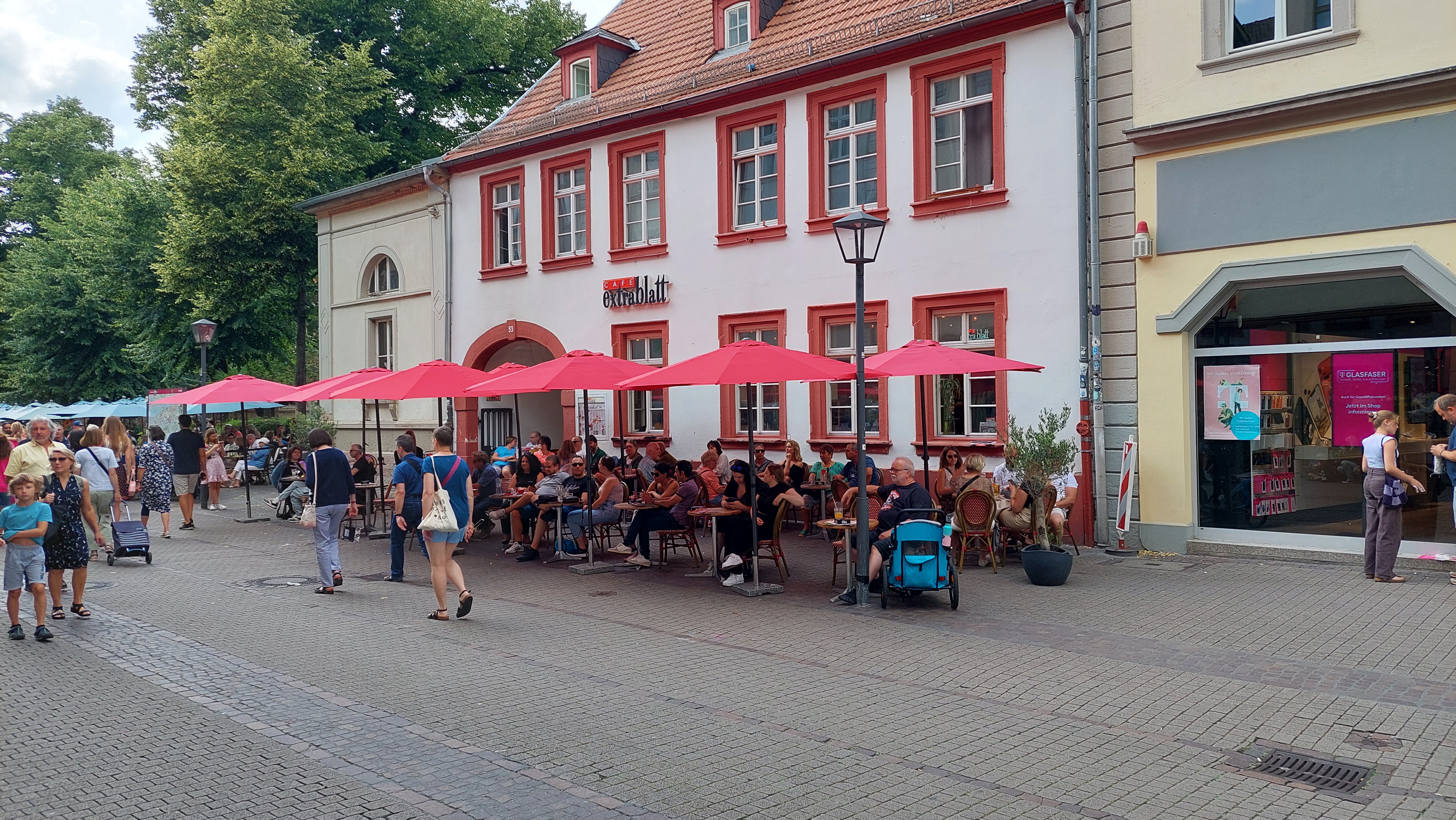 Bild 1 Café Extrablatt in Heidelberg