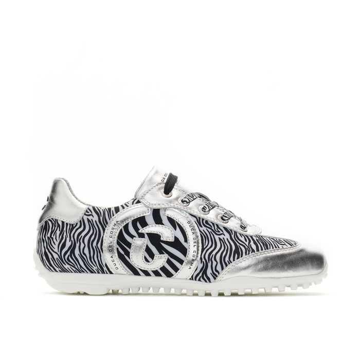 Harrys Golfshop Wegberg. Duca del Cosma - Kubana Silver Zebra Golfschuhe