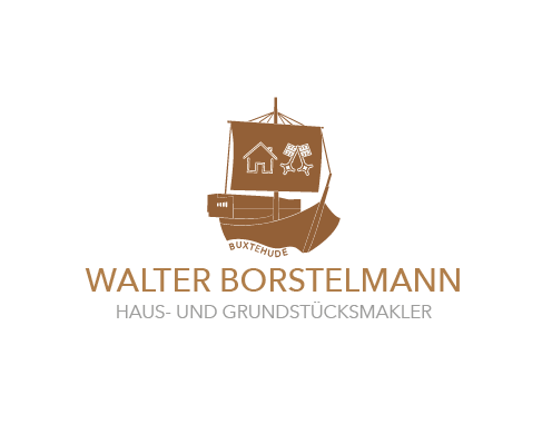 Logo der Firma "Walter Borstelmann - Haus- &amp; Grundstücksmakler"