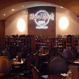 Das berühmte Hard Rock Cafe von innen