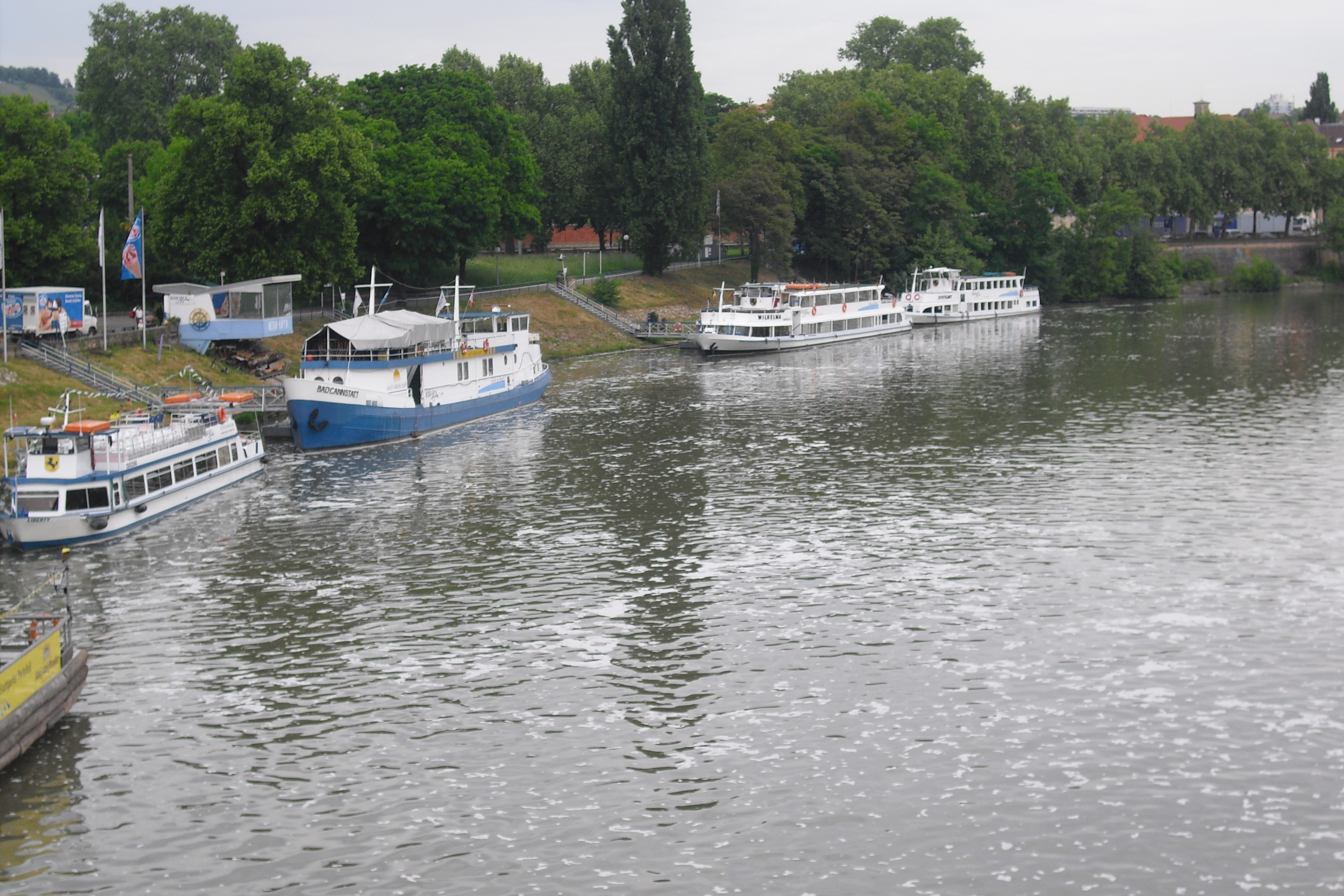 Bild 8 Neckar Käpt'n - Anfahrtstelle Wilhelma in Stuttgart