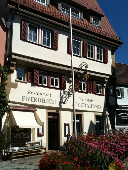 Bild 1 Friedrich in Bad Wimpfen