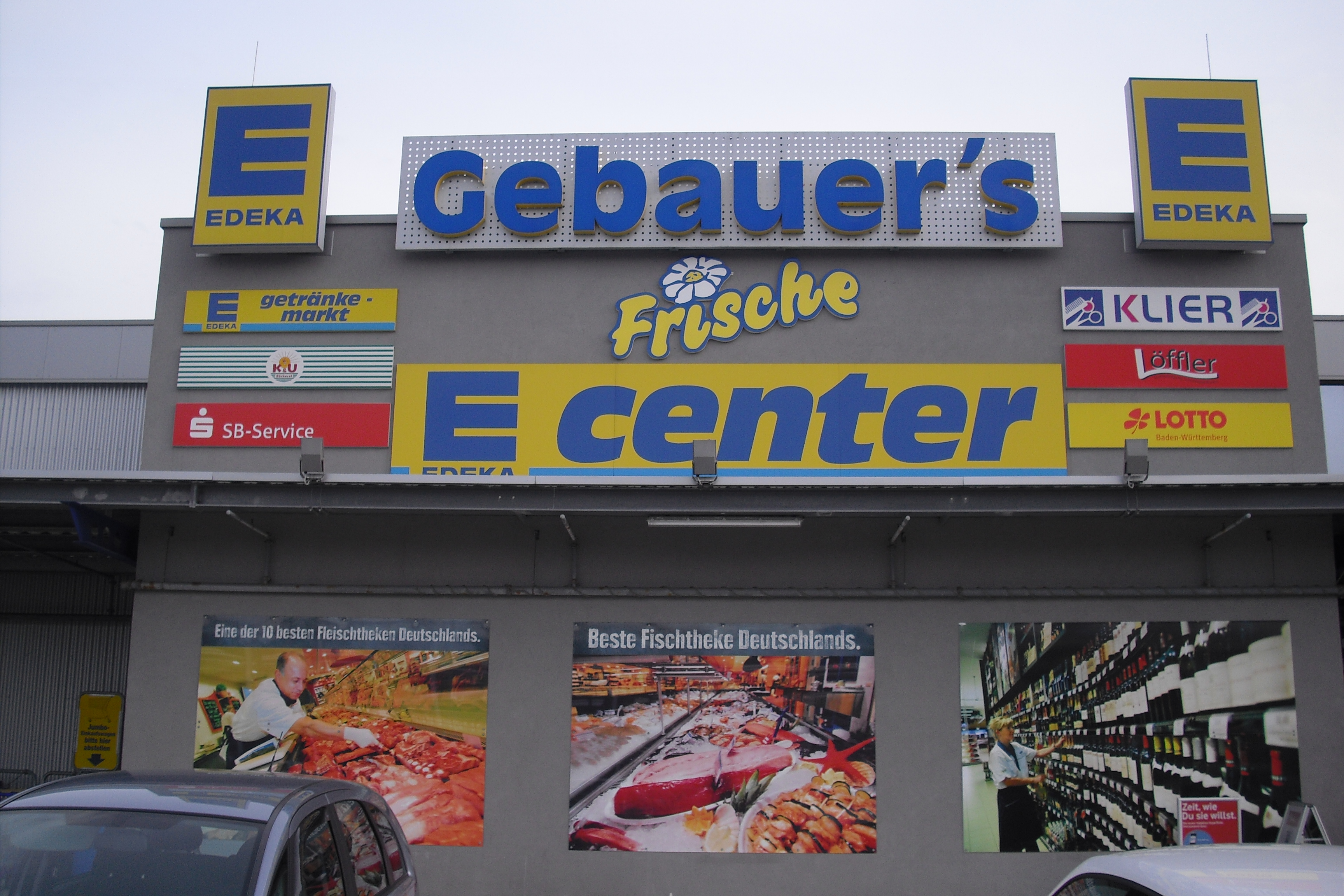 Das Einkaufscenter von Gebauer