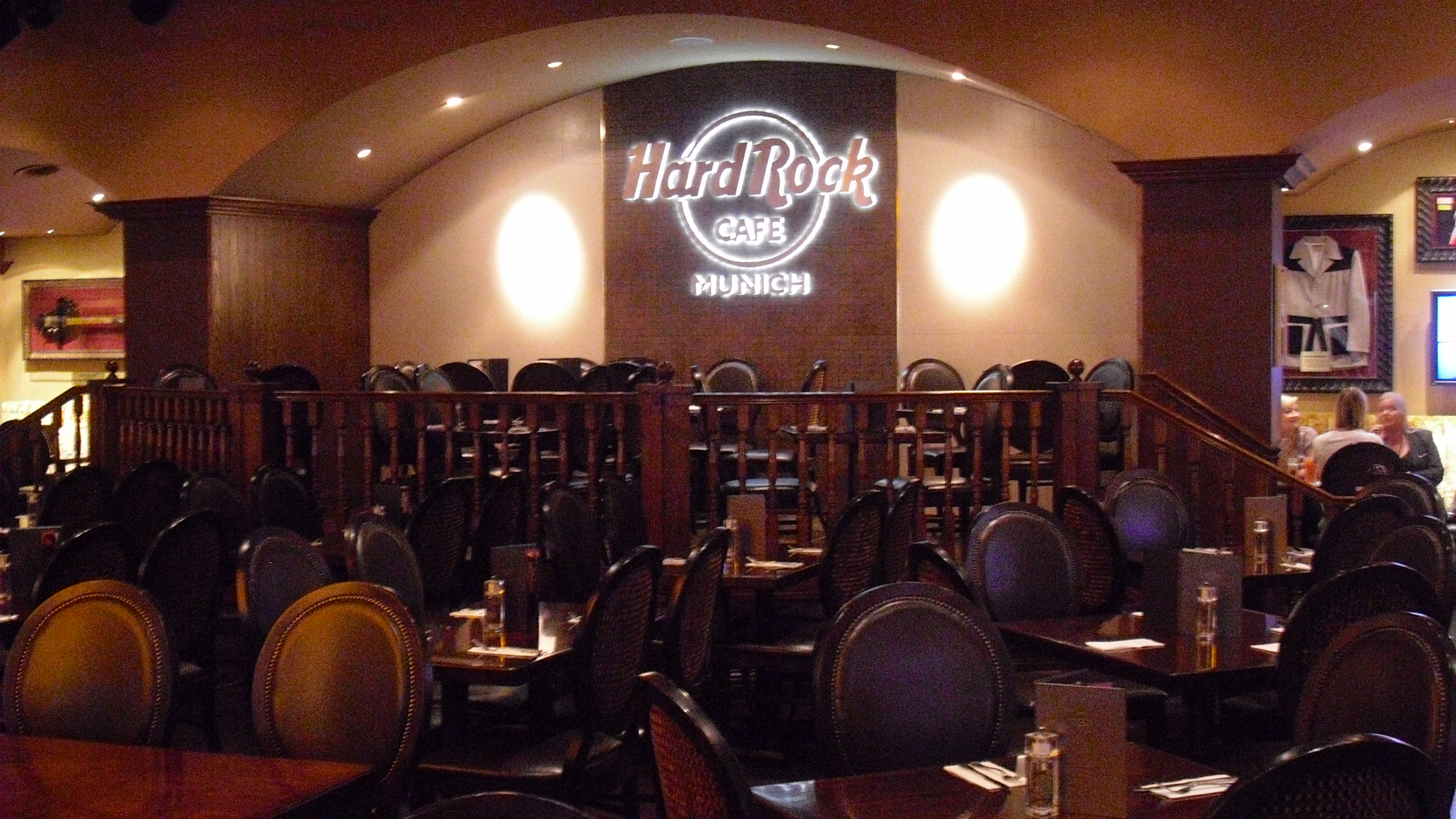 Das berühmte Hard Rock Cafe von innen
