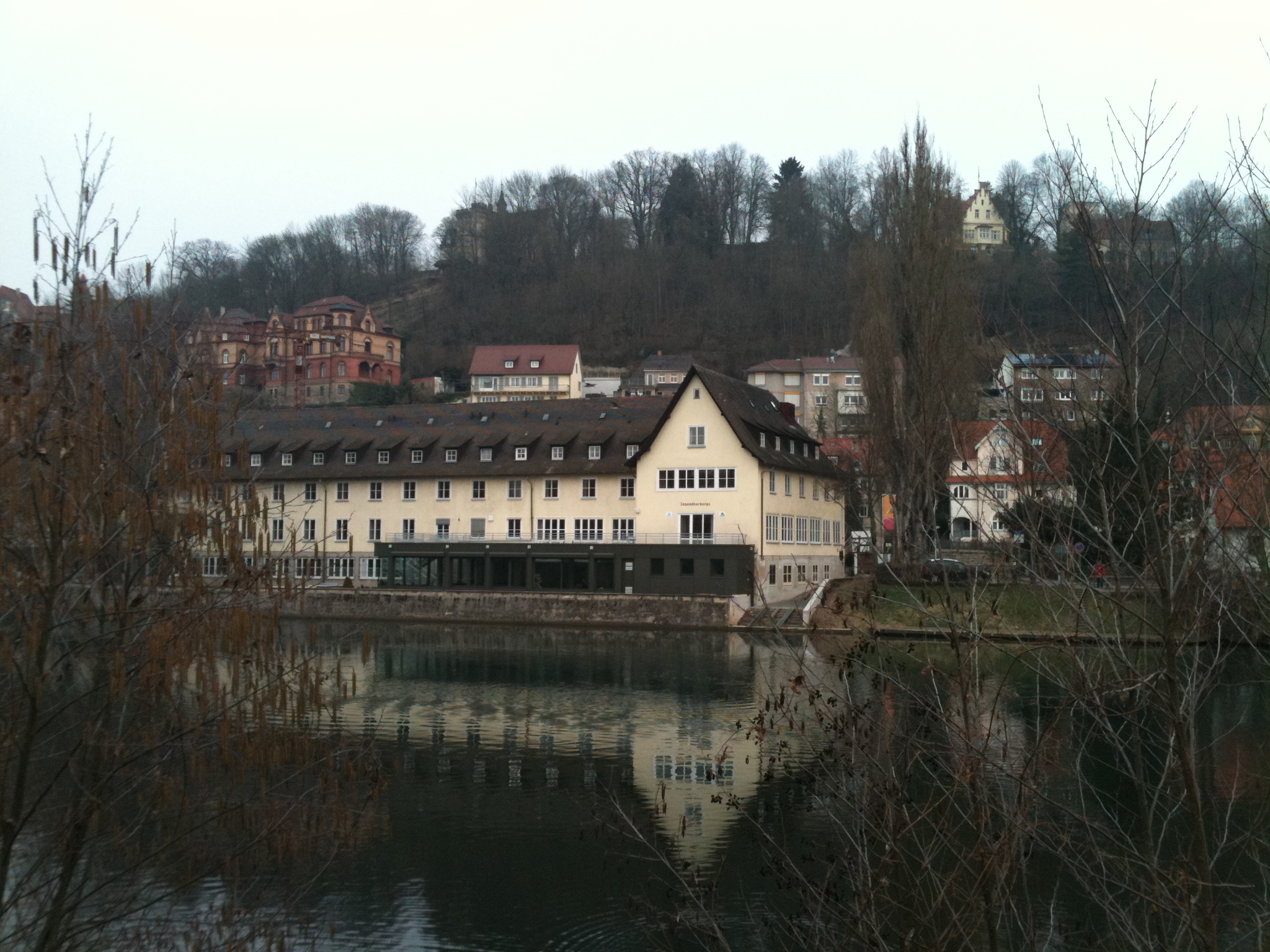 Die perfekte Lage direkt am Neckar.