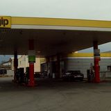 Agip Service Station in Steinenbronn