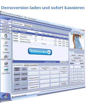 Demoversion SDS Kassensoftware