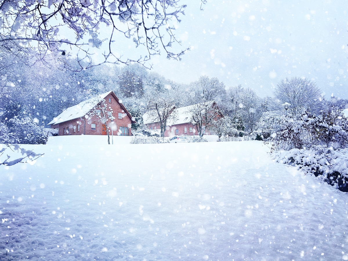 Winter im Ferienpark in Nieheim