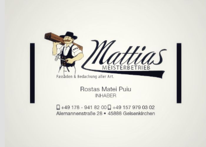Dachdecker Meisterbetrieb Mattias