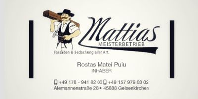 Dachdecker Meisterbetrieb Mattias in Gelsenkirchen