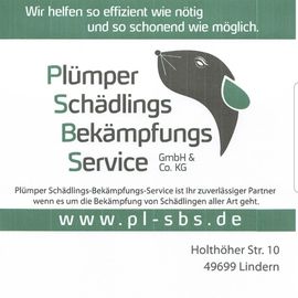 Plümper Schädlingsbekämpfungsservice GmbH & Co. KG in Lindern in Oldenburg