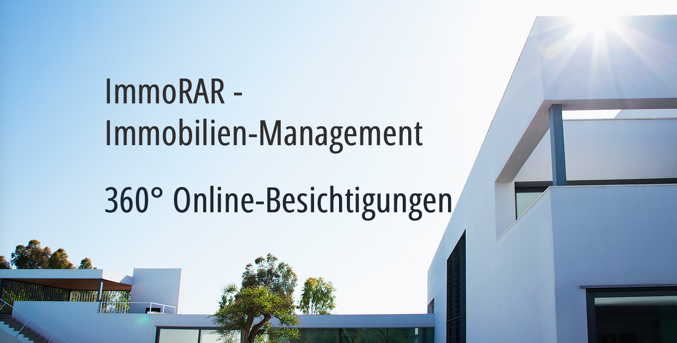 ImmoRAR Immobilien-Management - Immobilienmakler für Moers, Duisburg, Krefeld, Mülheim an der Ruhr, Düsseldorf - Spezialist für 360° Online-Besichtigungen