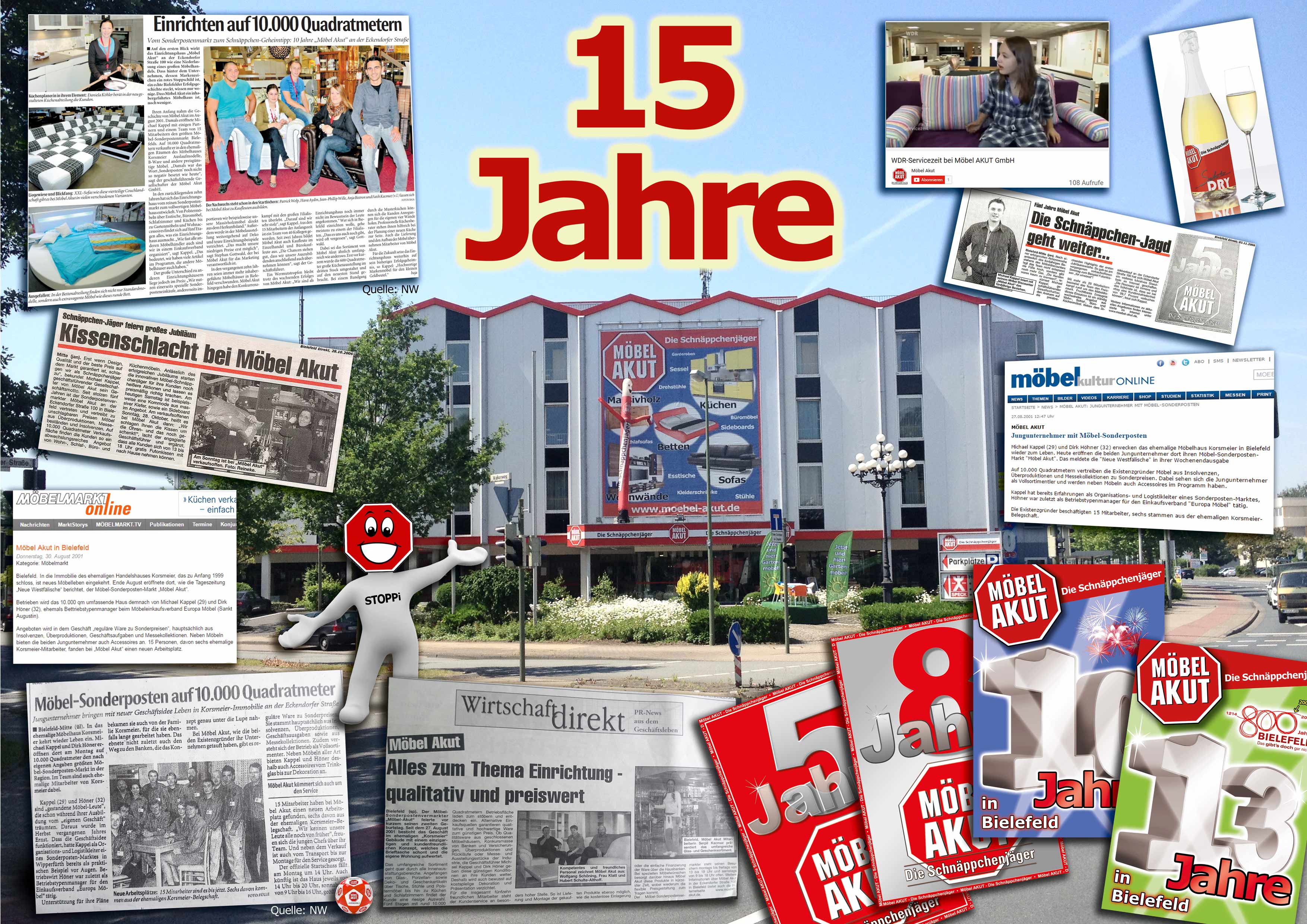 15 Jahre Möbel AKUT GmbH