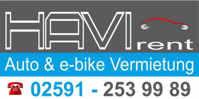 HAVIrent Auto & e-bike Vermietung in Lüdinghausen