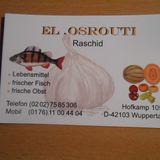 El. Osrouti Raschid Lebensmittel in Wuppertal