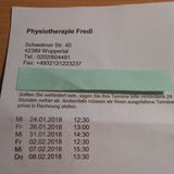 Physiotherapie Fredi in Wuppertal