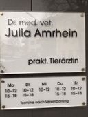 Nutzerbilder Amrhein Julia Dr.med.vet. Tierärztin