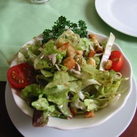 Frischer Salatteller