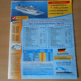 Atlantic - Seereisedienst  in Duisburg