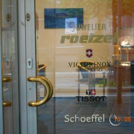 Juwelier Roetzel  -linker Türeingang