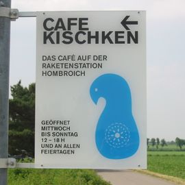 Cafe Kischken auf dem Gelände direkt hinter dem Eingang