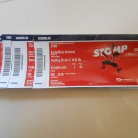 Vier Karten für "Stomp" im Konzerthaus Dortmund