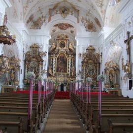 Die sehr schöne Innenansicht der Marienkirche.