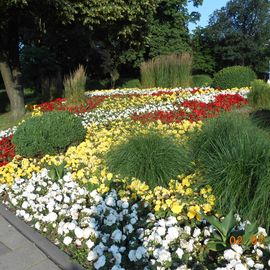 Der Engelsgarten vor dem Museum