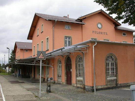 Der alte Pulsnitzer Bahnhof