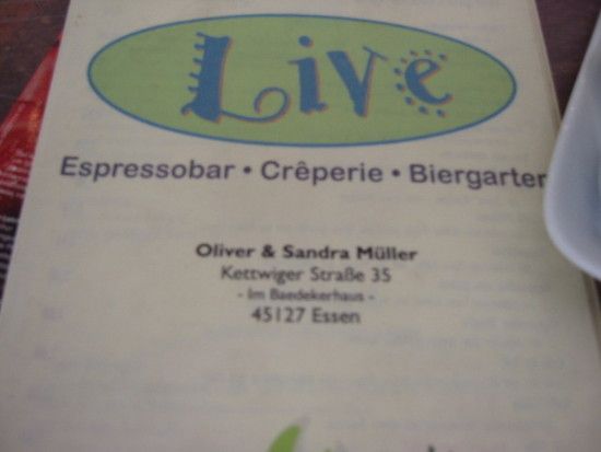 LIVE - Espressobar Creperie