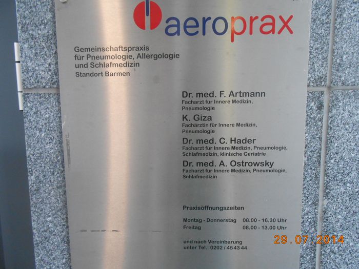 Nutzerbilder aeroprax - Gemeinschaftspraxis für Pneumologie / Allergologie / Schlafmed.