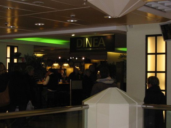 Innenansicht vom Dinea - Restaurant