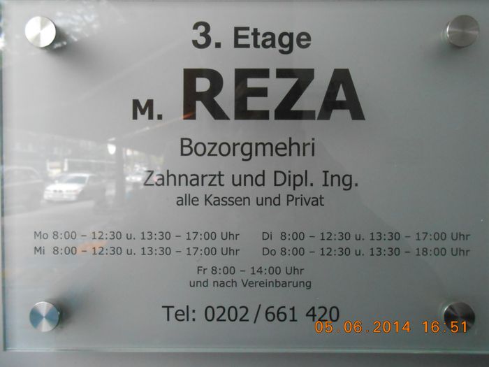 Nutzerbilder M. Reza Bozorgmehri Zahnarzt