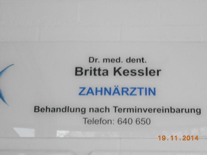 Dr. med. dent Britta Kessler