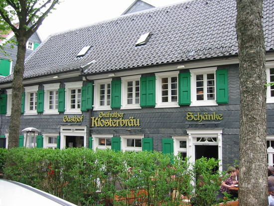 Das Lokal Klosterbräu in Solingen.