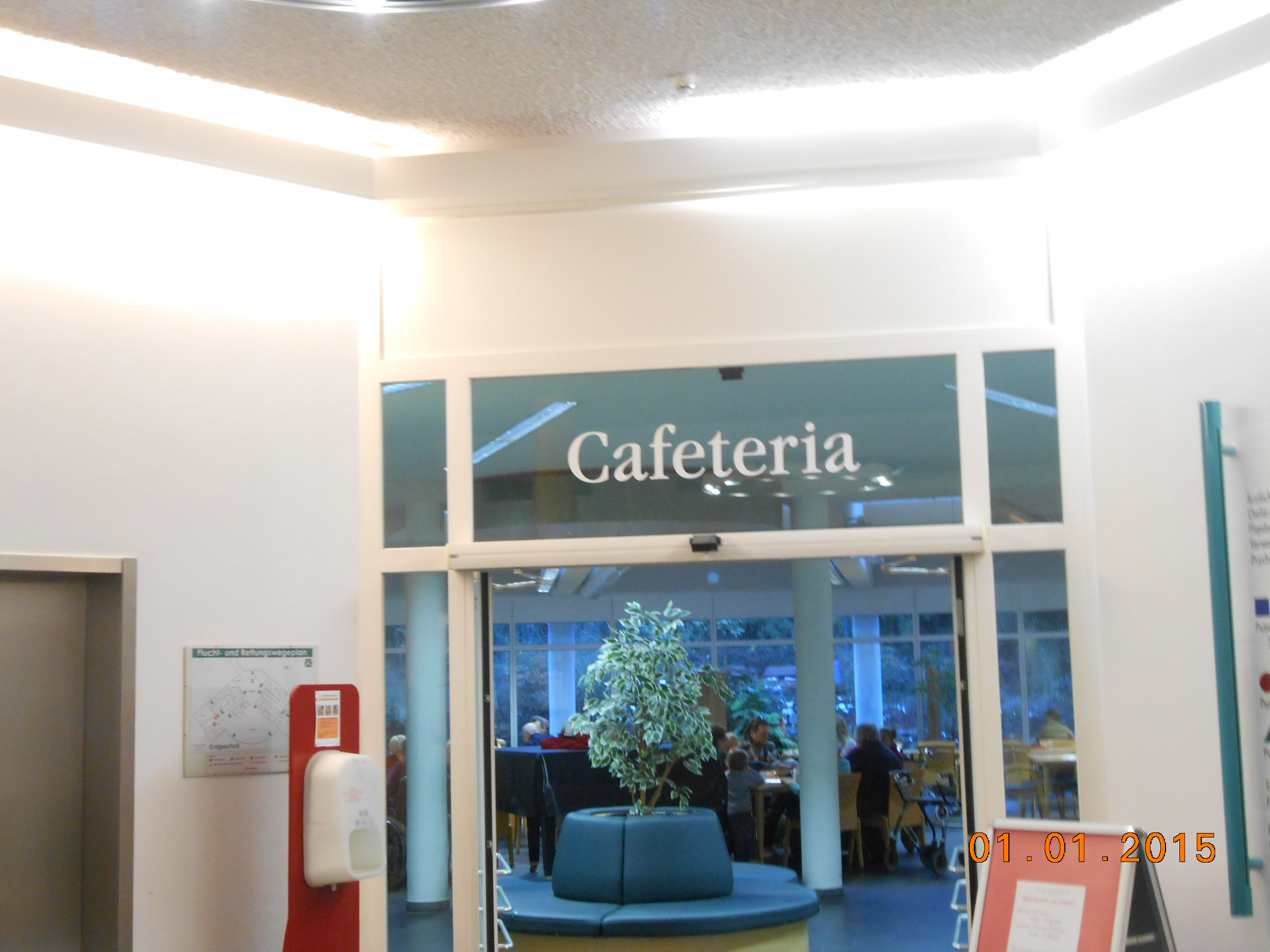 Die Cafeteria vom Petruskrankenhaus