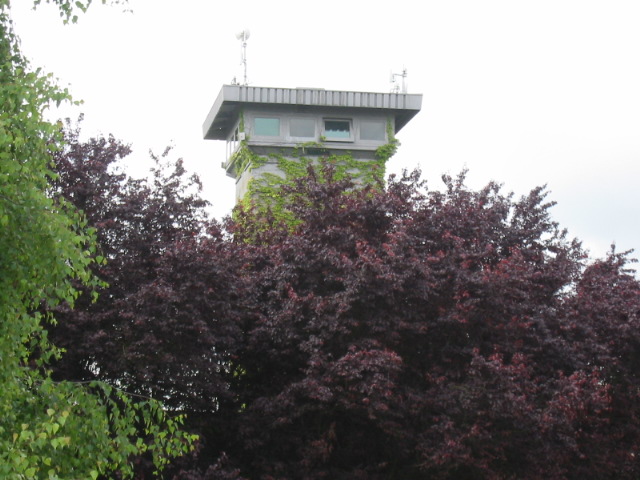 Der Tower auf der ehemaligen Raketenstation