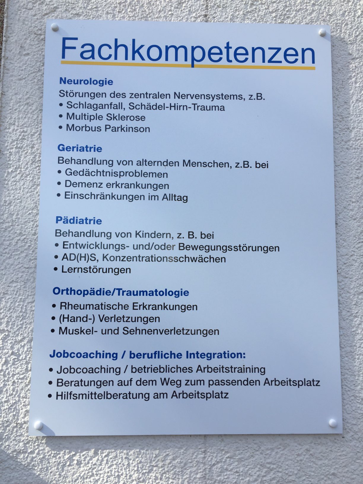 Bild 1 Praxis für ERGOtherapie & JobCOACHing Birgit Rauchfuß & Marie-Theres Hübner in Herten