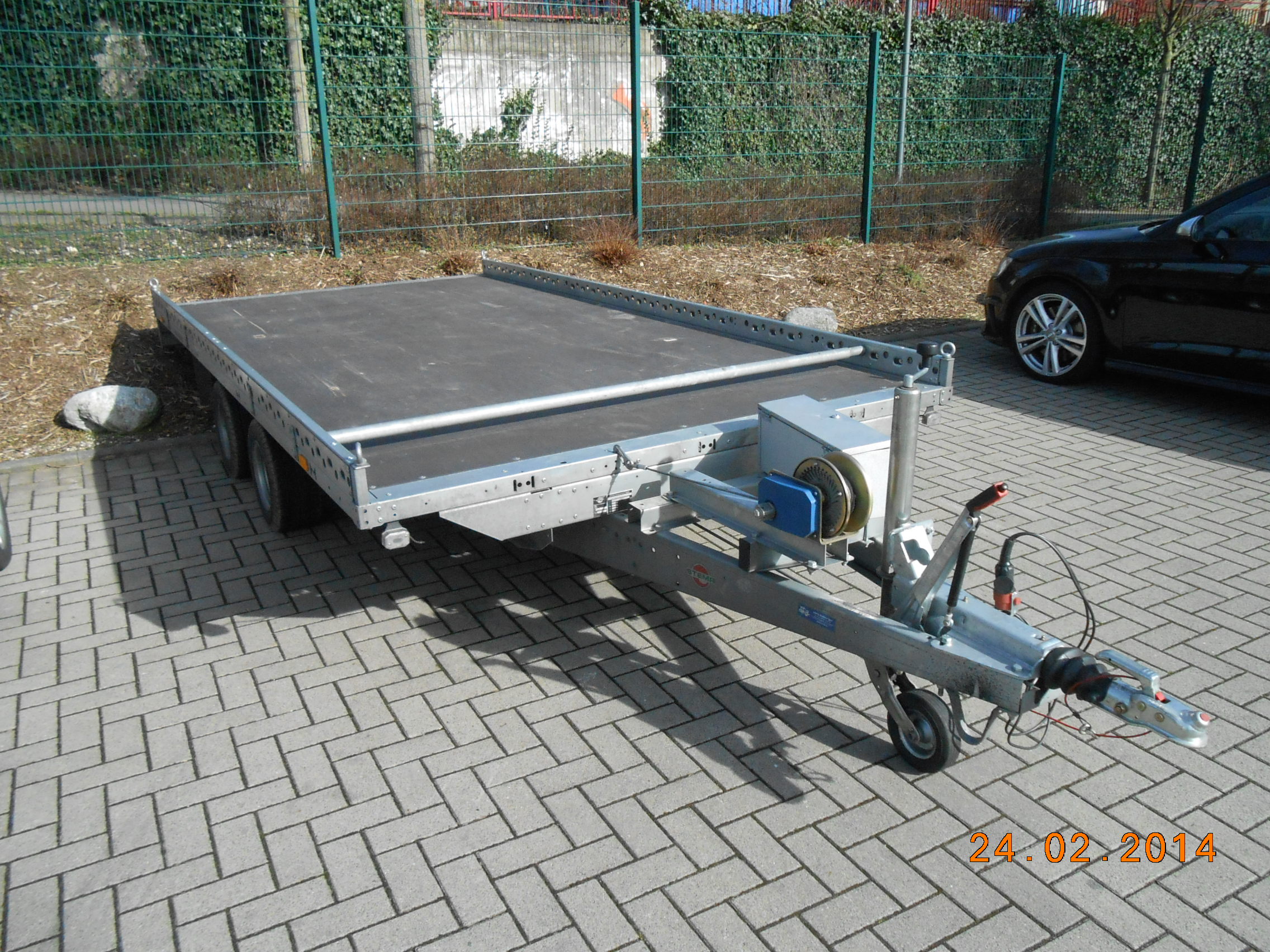 Autotransportanhänger - 2 Meter breit - 4,80 Meter lang