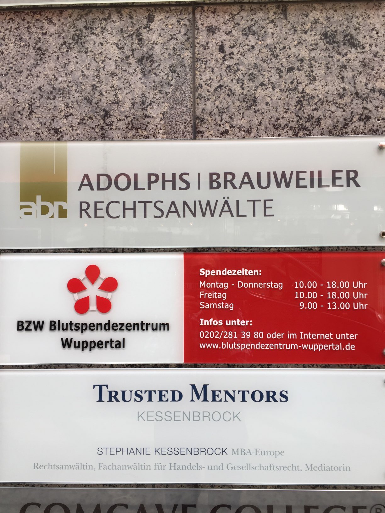 Bild 1 BZW Blutspendezentrum Wuppertal GmbH in Wuppertal