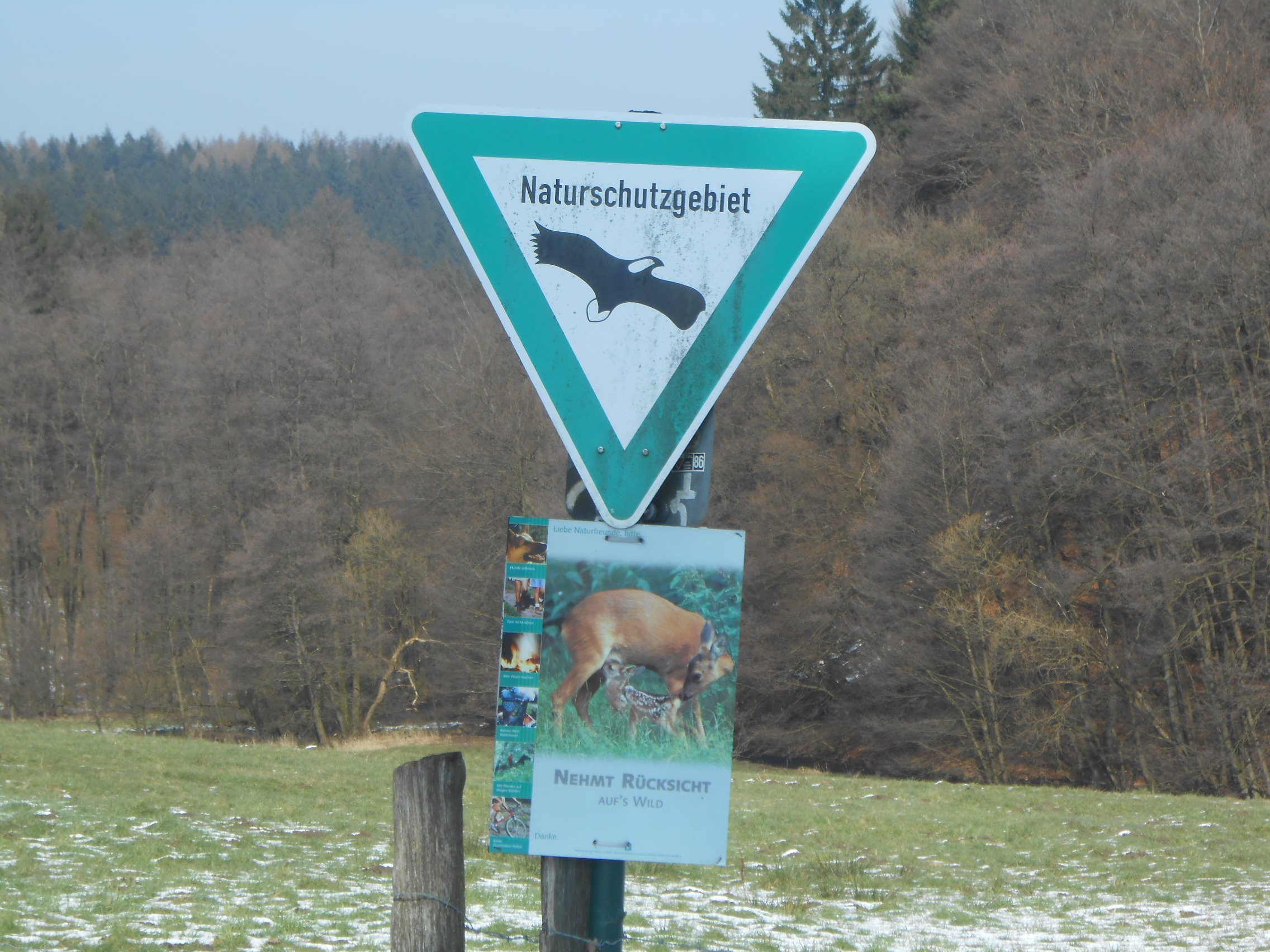 Große ausgewiesene Naturschutzgebiete in und um Wuppertal.